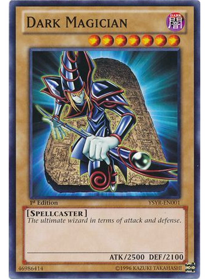 Dark Magician - YSYR-EN001 - Common 1st Edition 1