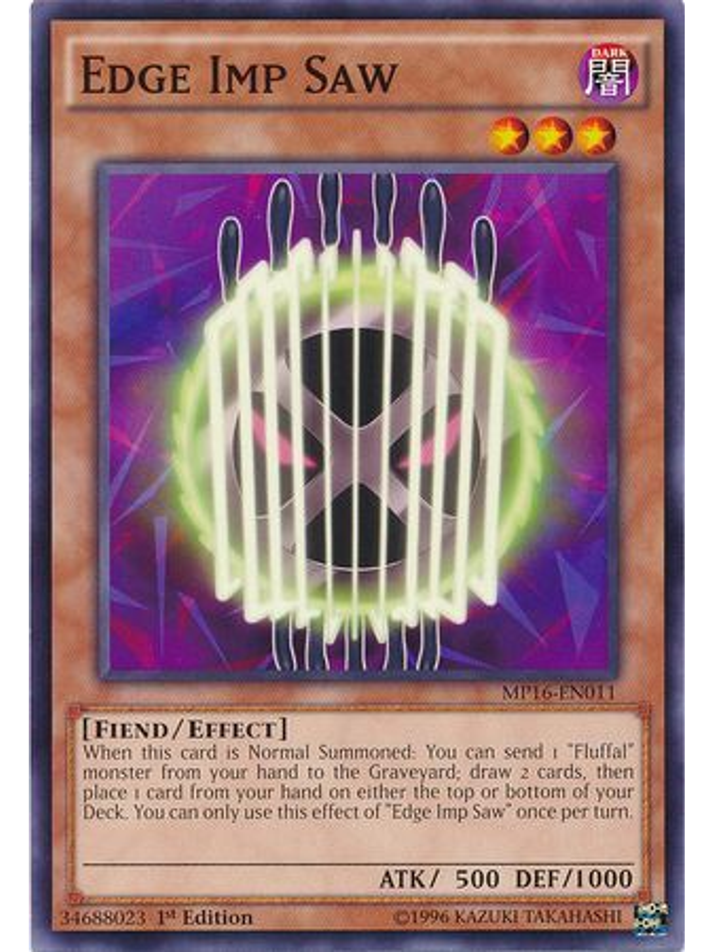 Edge Imp Saw - MP16-EN011 - Common 1st Edition 1