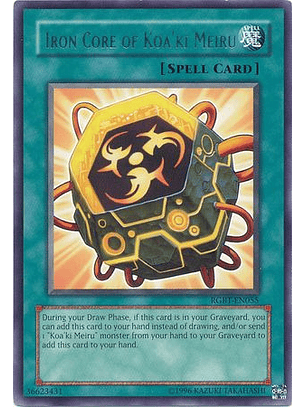 Iron Core of Koa'ki Meiru - RGBT-EN055 - Rare Unlimited