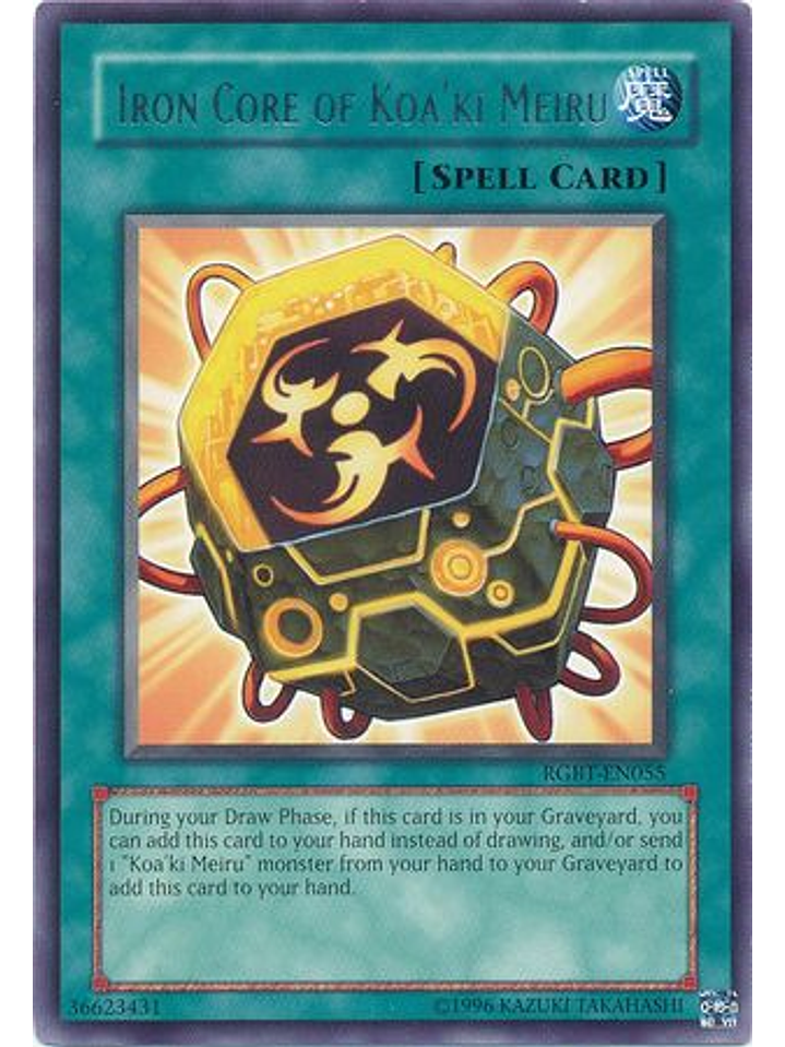 Iron Core of Koa'ki Meiru - RGBT-EN055 - Rare Unlimited 1