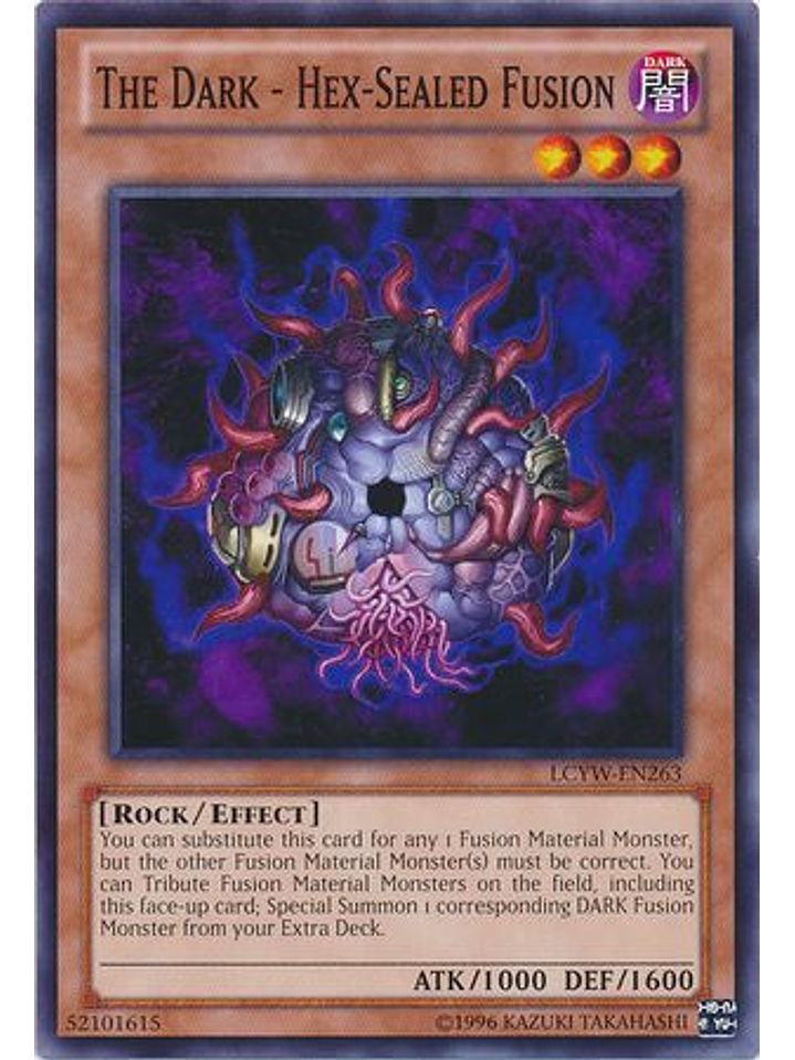 The Dark - Hex-Sealed Fusion - LCYW-EN263 - Common Unlimited 1