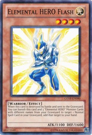 Elemental Hero Flash - GENF-EN090 - Common Unlimited
