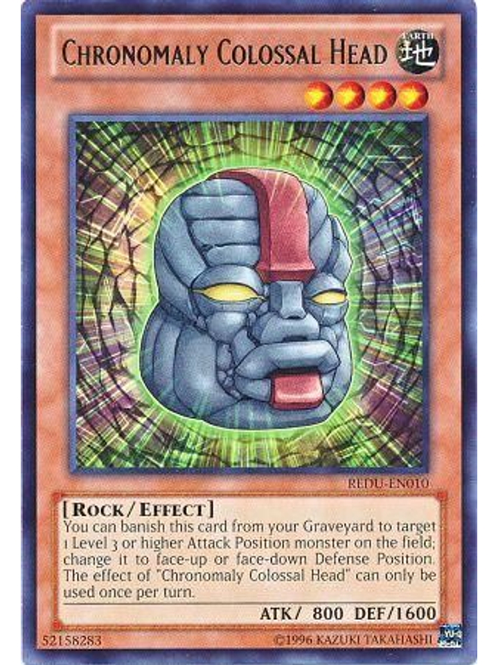 Chronomaly Colossal Head - REDU-EN010 - Rare Unlimited 1