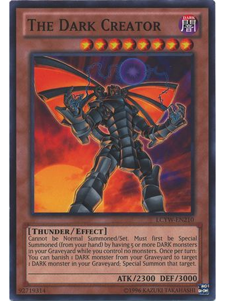 The Dark Creator - LCYW-EN210 - Common Unlimited 1