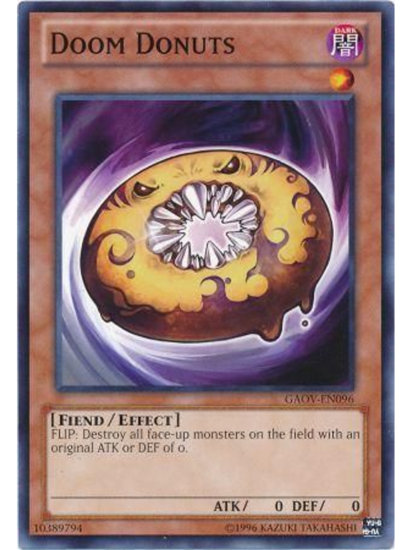 Doom Donuts - GAOV-EN096 - Common Unlimited 1