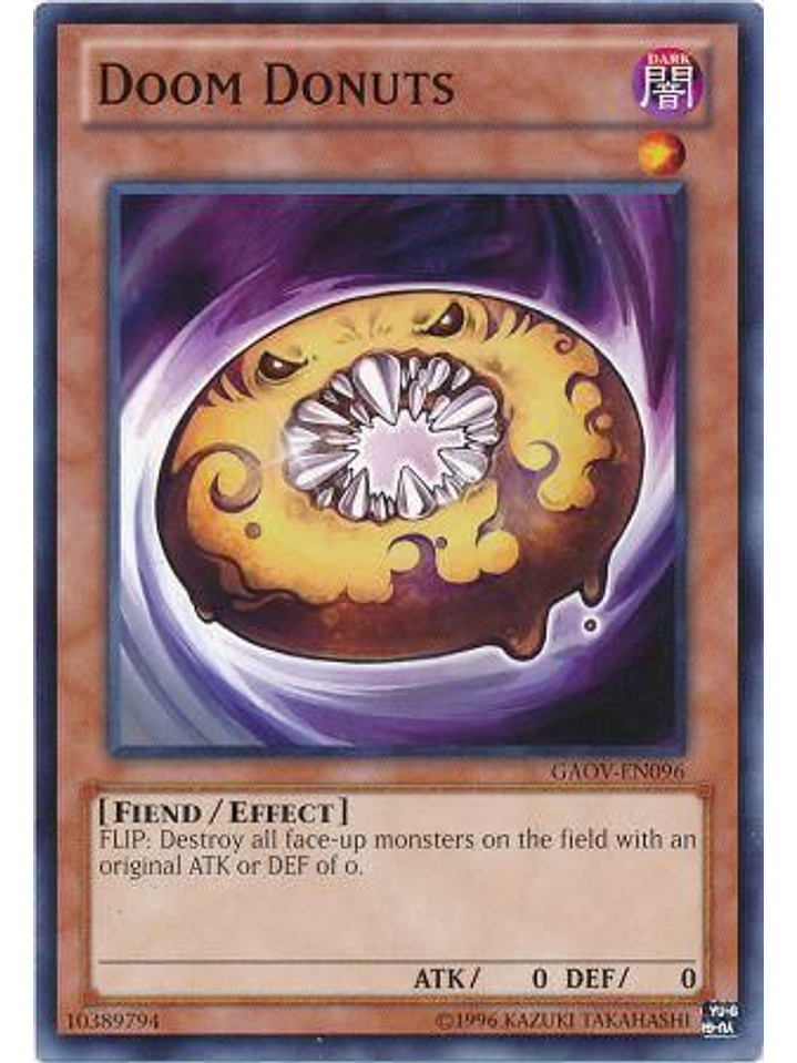 Doom Donuts - GAOV-EN096 - Common Unlimited 1