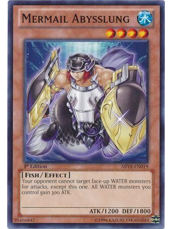 Mermail Abysslung - ABYR-EN019 - Common 1st Edition 1