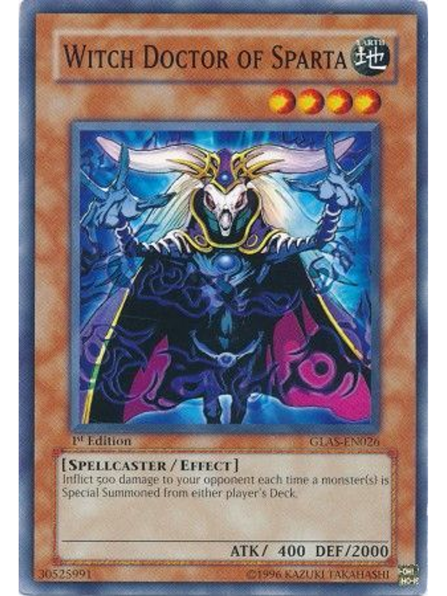 Witch Doctor of Sparta - GLAS-EN026 - Common 1st Edition 1