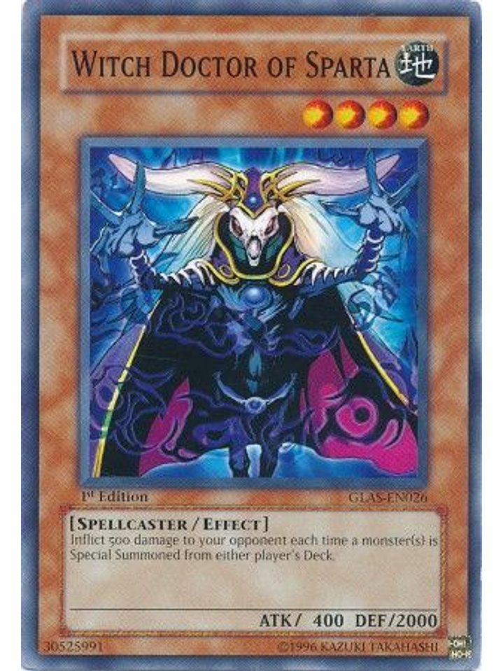 Witch Doctor of Sparta - GLAS-EN026 - Common 1st Edition 1