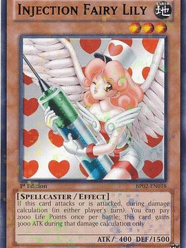 Injection Fairy Lily - BP02-EN018 - Mosaic Rare 1st Edition