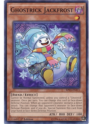 Ghostrick Jackfrost - BP03-EN111 - Common 1st Edition