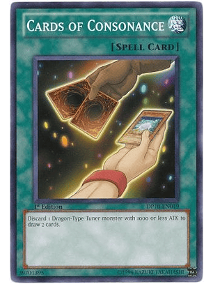 Cards of Consonance - DP10-EN019 - Common 1st Edition