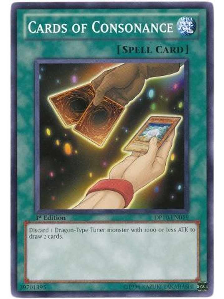 Cards of Consonance - DP10-EN019 - Common 1st Edition 1