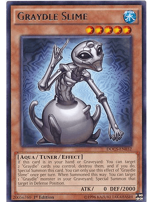 Graydle Slime - DOCS-EN032 - Rare 1st Edition