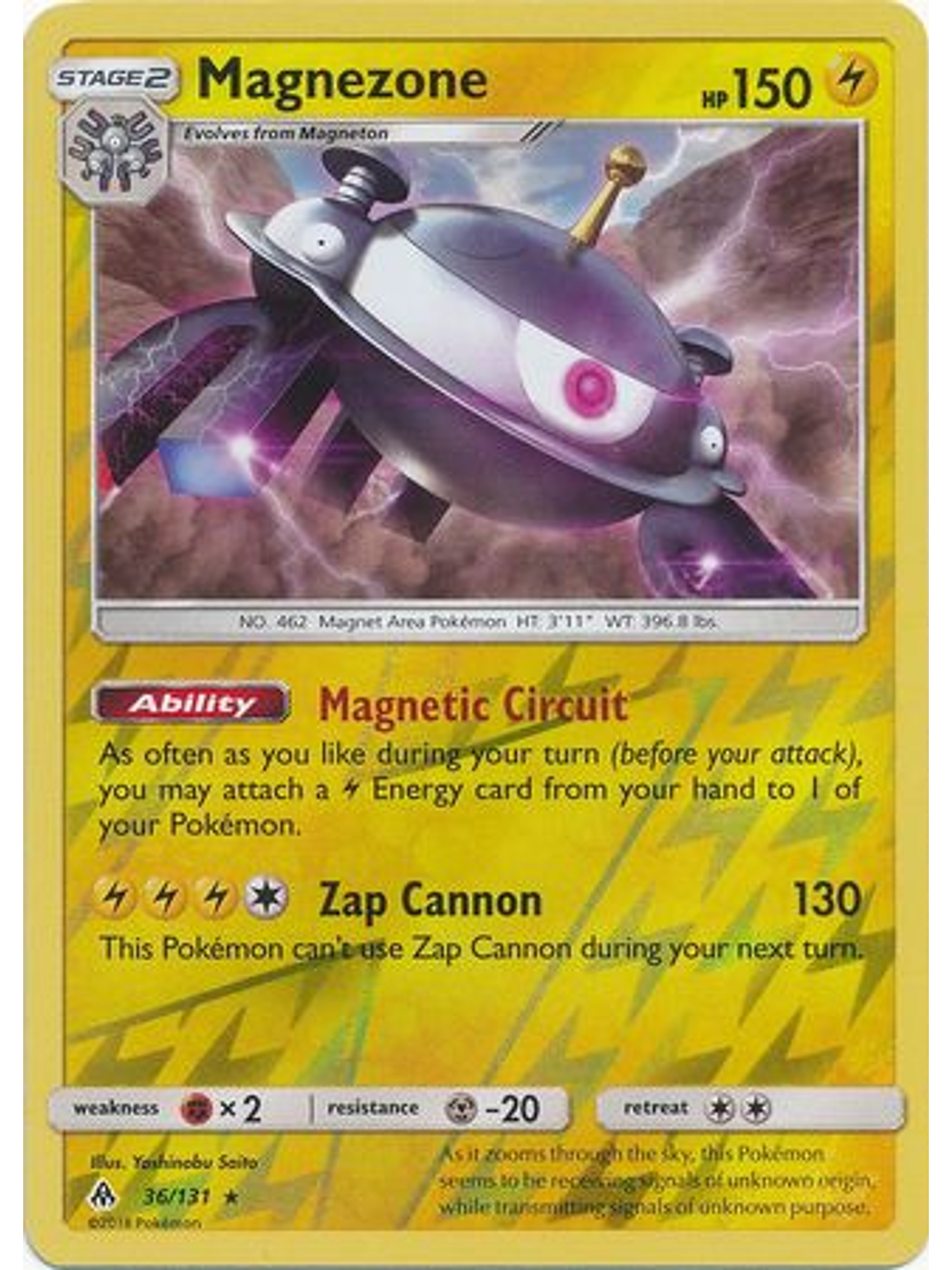 Magnezone - 36/131 - Holo Rare Reverse Holo 1