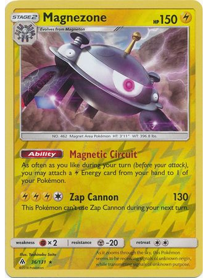 Magnezone - 36/131 - Holo Rare Reverse Holo 1