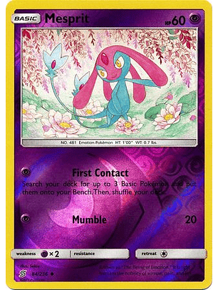 Mesprit - 84/236 - Uncommon Reverse Holo