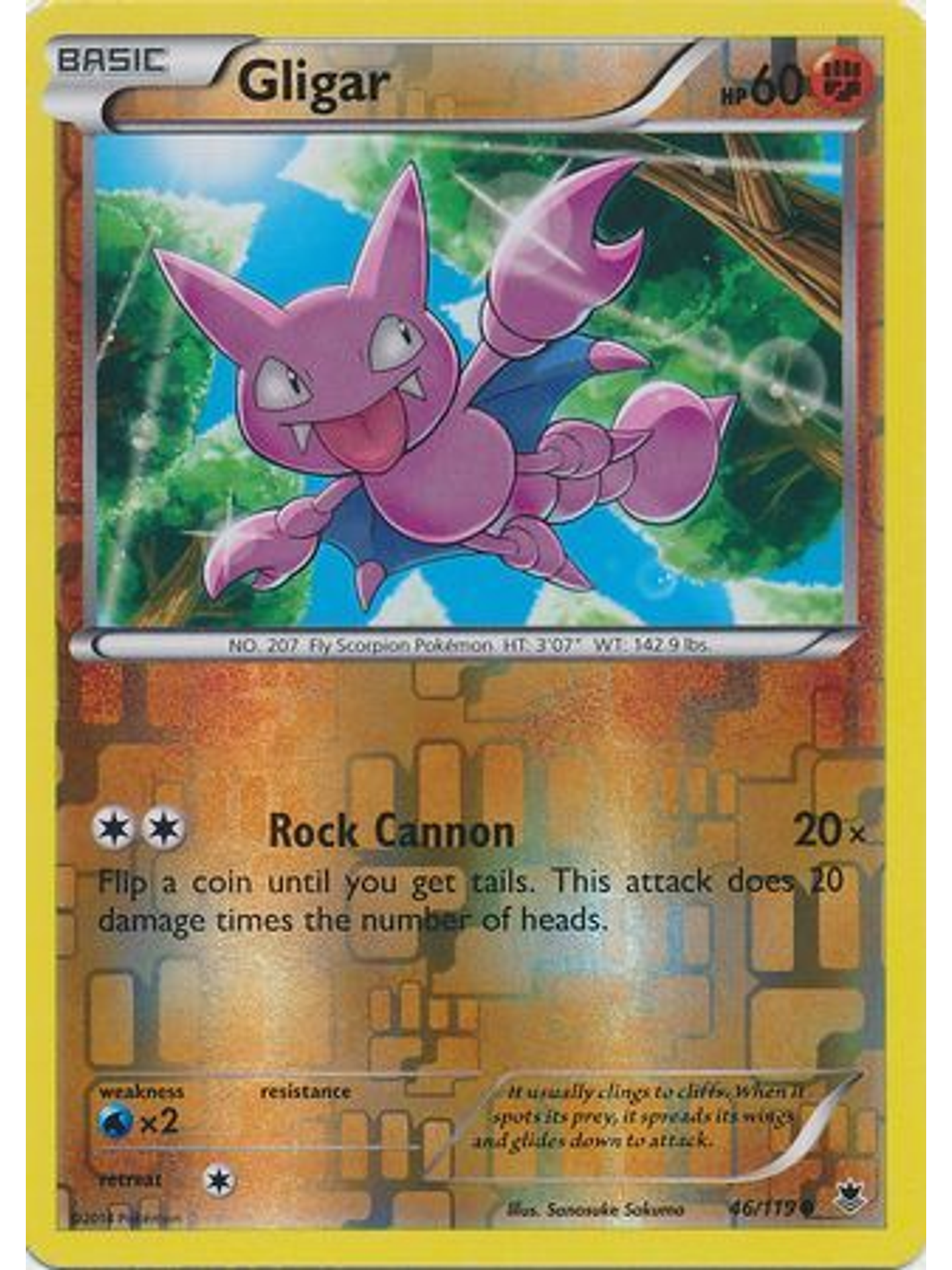 Gligar - 46/119 - Common Reverse Holo 1