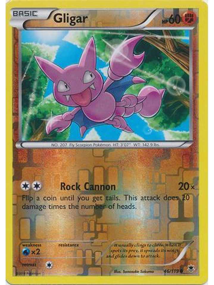Gligar - 46/119 - Common Reverse Holo 1
