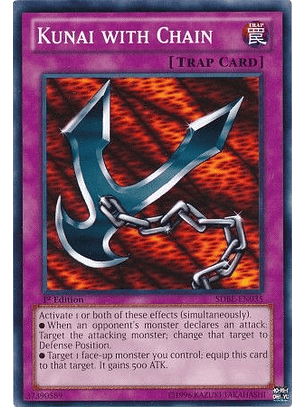 Kunai with Chain - SDBE-EN035 - Common 1st Edition