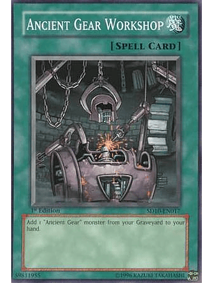 Ancient Gear Workshop - SD10-EN017 - Common 1st Edition