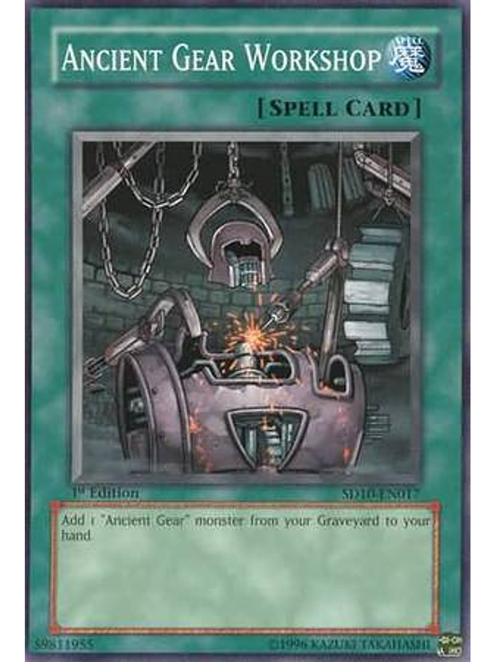 Ancient Gear Workshop - SD10-EN017 - Common 1st Edition 1