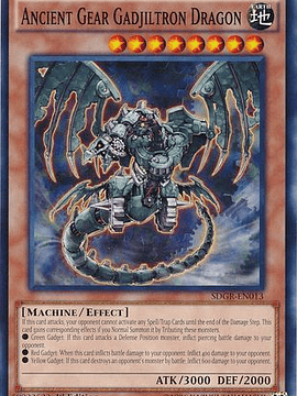 Ancient Gear Gadjiltron Dragon - SDGR-EN013 - Common 1st Edition