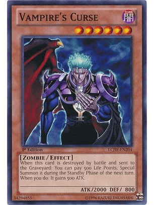 Vampire's Curse - LCJW-EN204 - Common