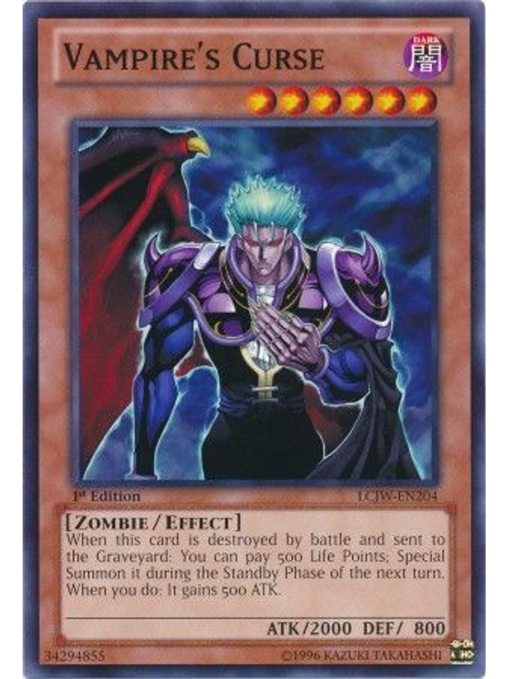 Vampire's Curse - LCJW-EN204 - Common 1