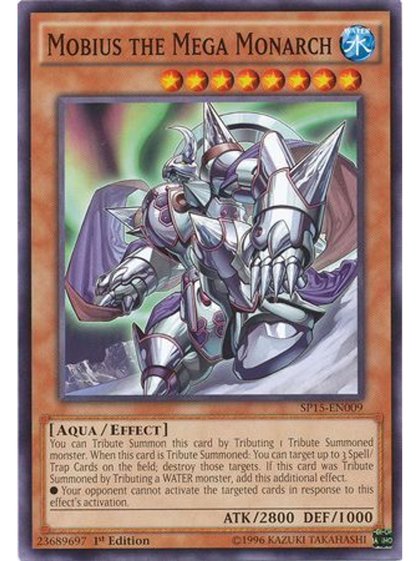 Mobius the Mega Monarch - SP15-EN009 - Common 1st Edition 1