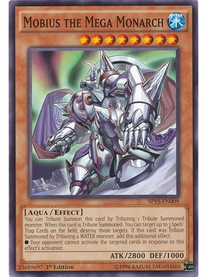 Mobius the Mega Monarch - SP15-EN009 - Common 1st Edition 1
