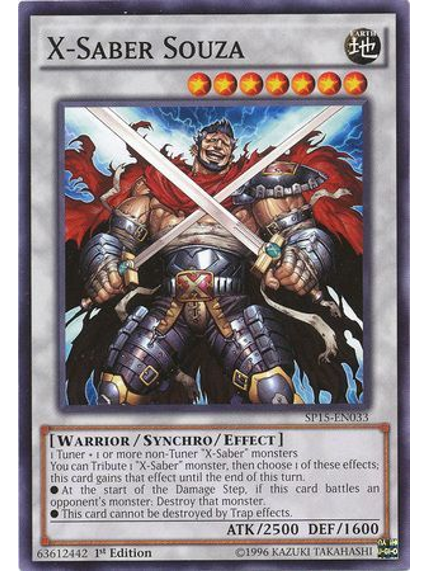 X-Saber Souza - SP15-EN033 - Common 1st Edition 1