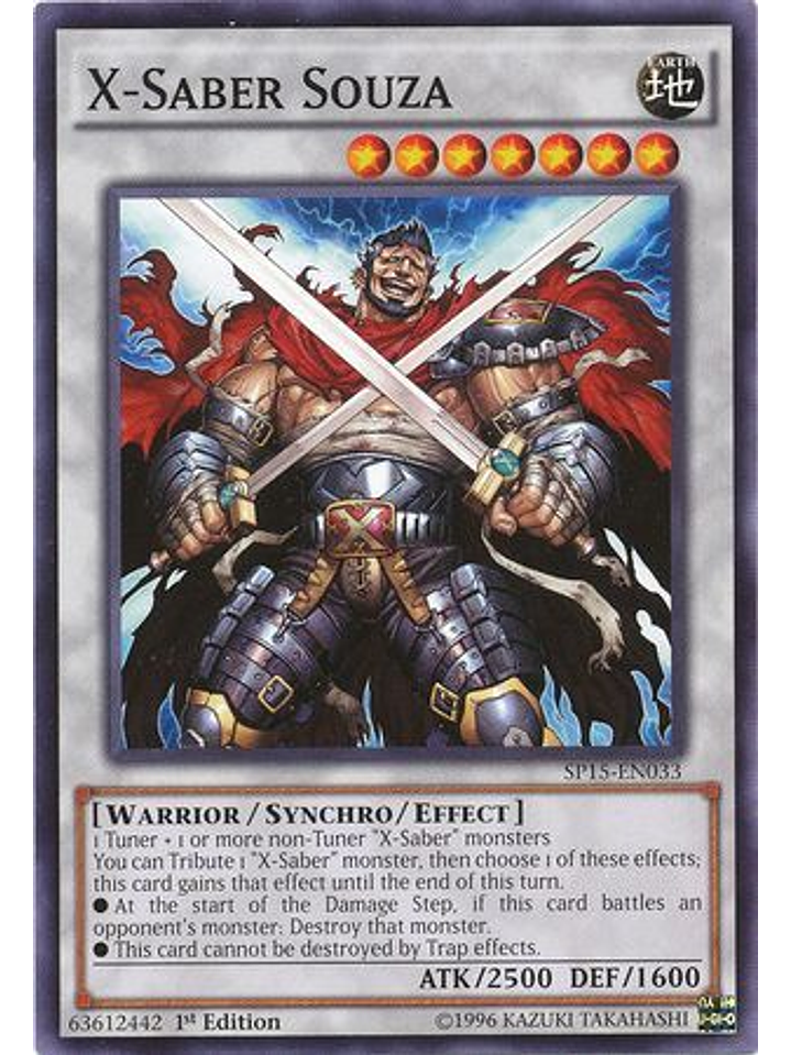 X-Saber Souza - SP15-EN033 - Common 1st Edition 1