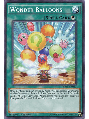 Wonder Balloons - SP15-EN042 - Common 1st Edition