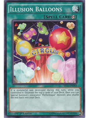 Illusion Balloons - SP15-EN044 - Common 1st Edition