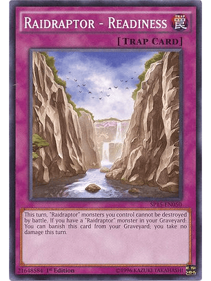 Raidraptor - Readiness - SP15-EN050 - Common 1st Edition