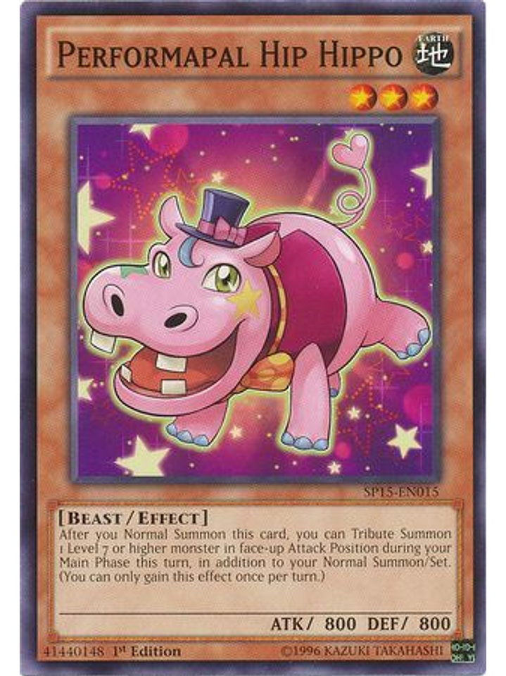 Performapal Hip HIppo - SP15-EN015 - Common 1st Edition 1