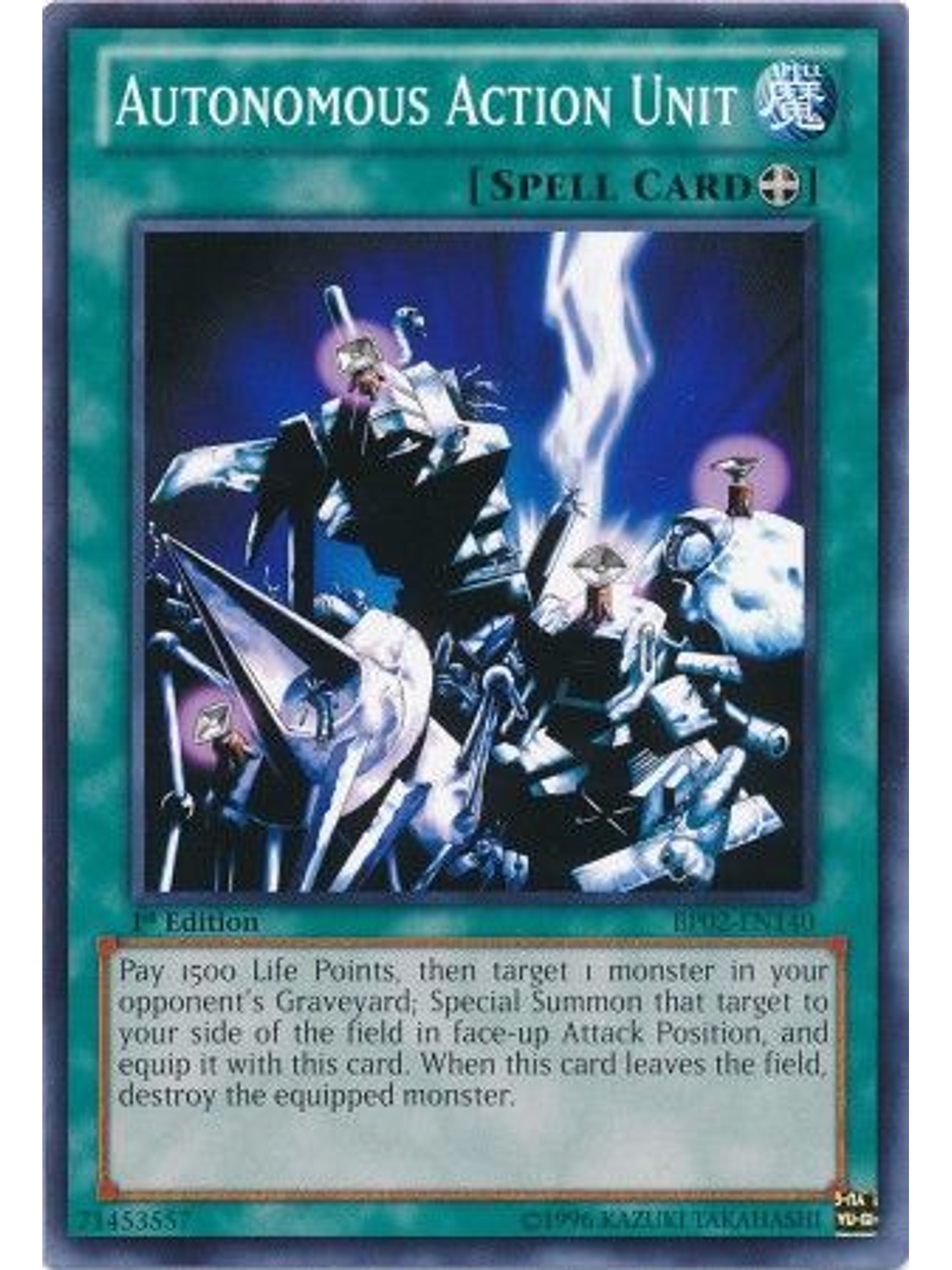 Autonomous Action Unit - BP02-EN140 - Common 1st Edition 1