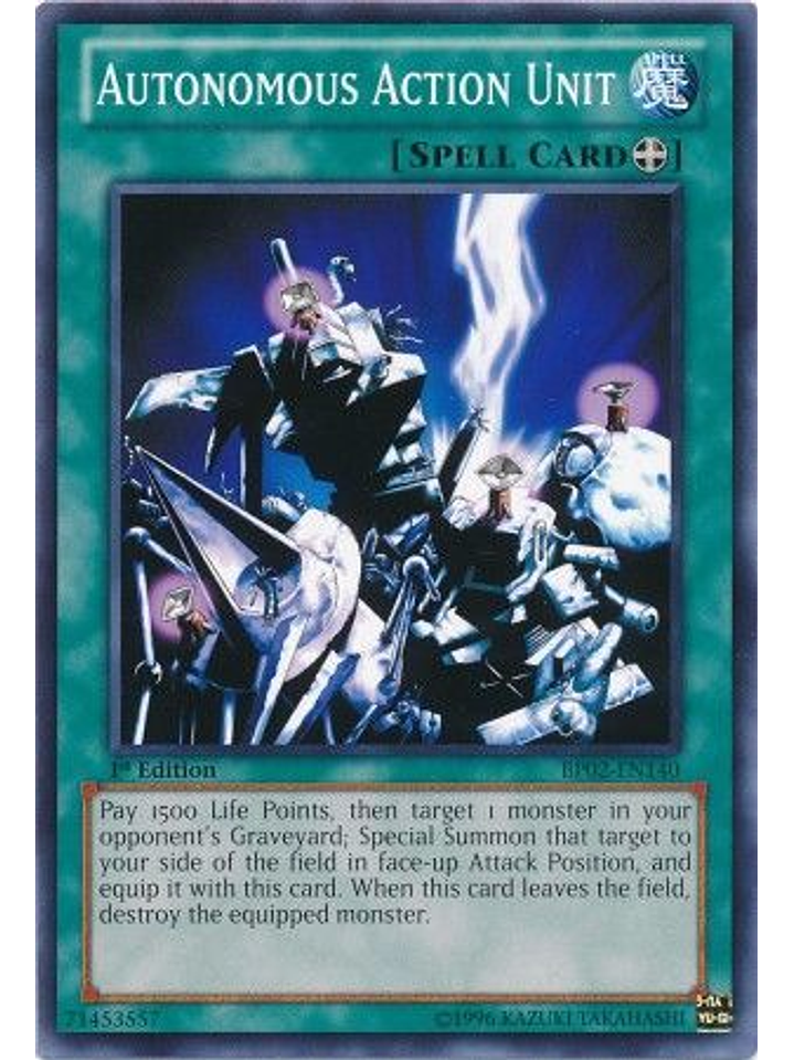 Autonomous Action Unit - BP02-EN140 - Common 1st Edition 1