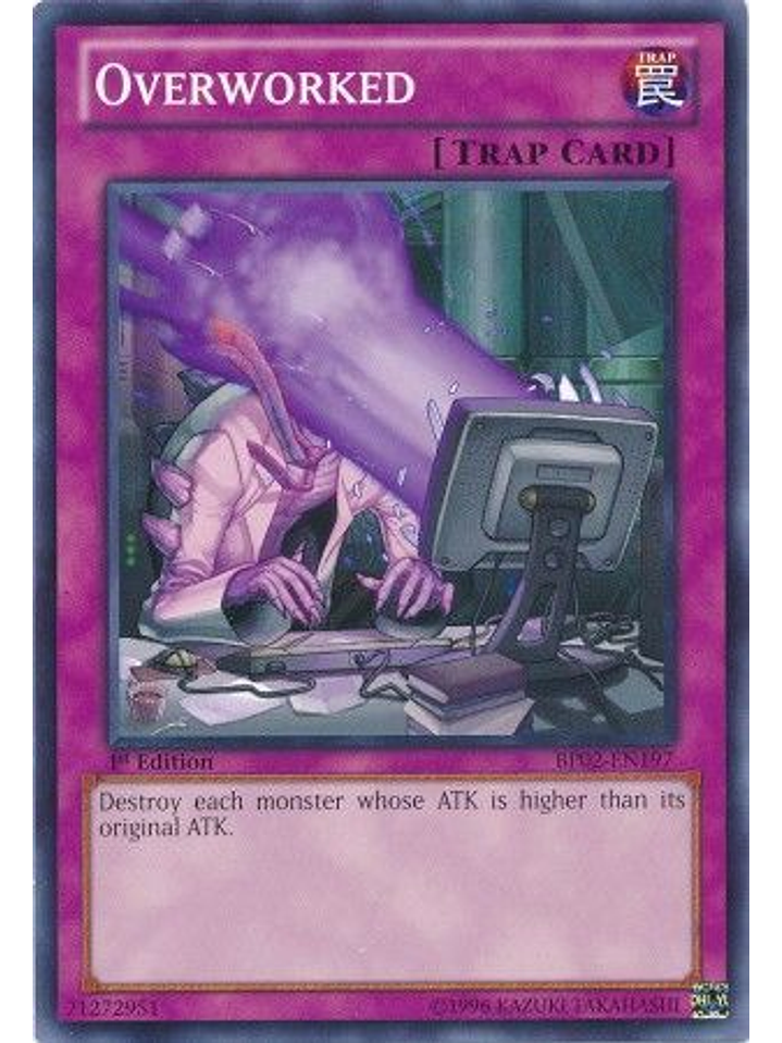 Overworked - BP02-EN197 - Common 1st Edition 1