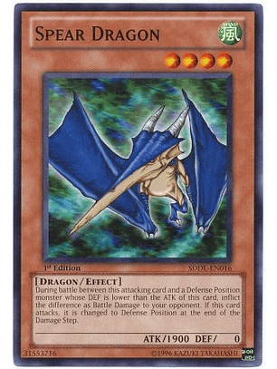 Spear Dragon - SDDL-EN016 - Common 1st Edition