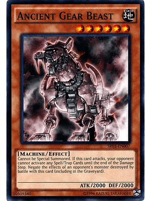 Ancient Gear Beast - SR03-EN007 - Common Unlimited