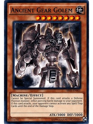 Ancient Gear Golem - SR03-EN005 - Common Unlimited