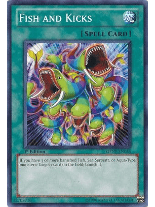 Fish and Kicks - GENF-EN055 - Common 1st Edition