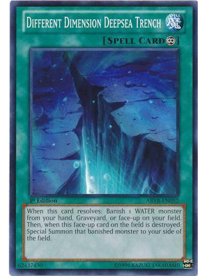 Different Dimension Deepsea Trench - ABYR-EN052 - Common 1st Edition 1