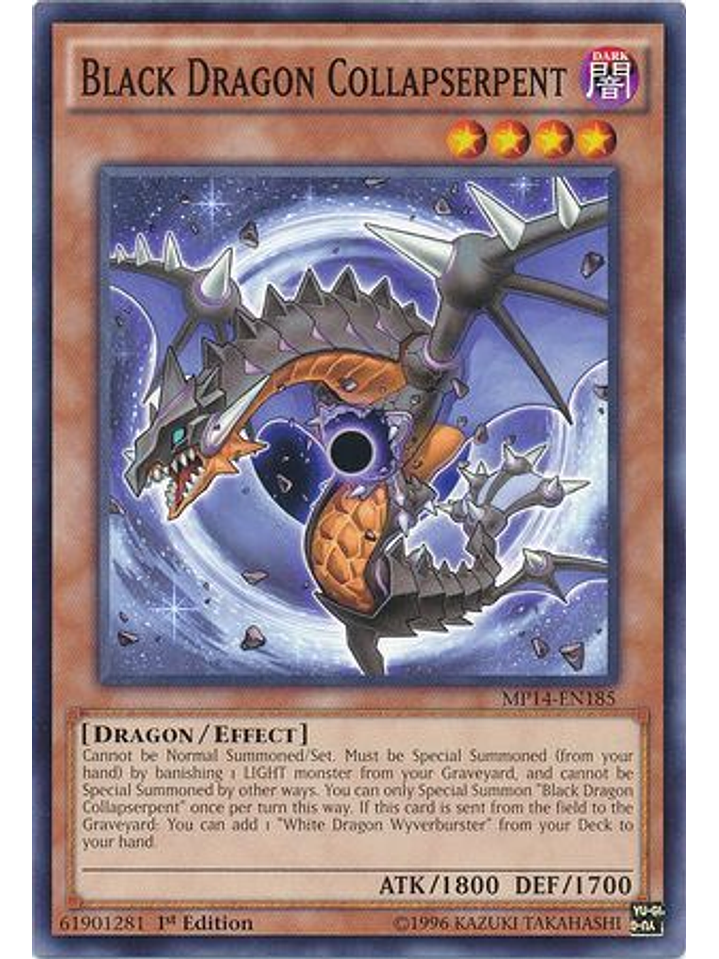 Black Dragon Collapserpent - MP14-EN185 - Common 1st Edition 1