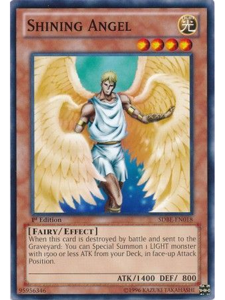 Shining Angel - SDBE-EN018 - Common 1st Edition 1