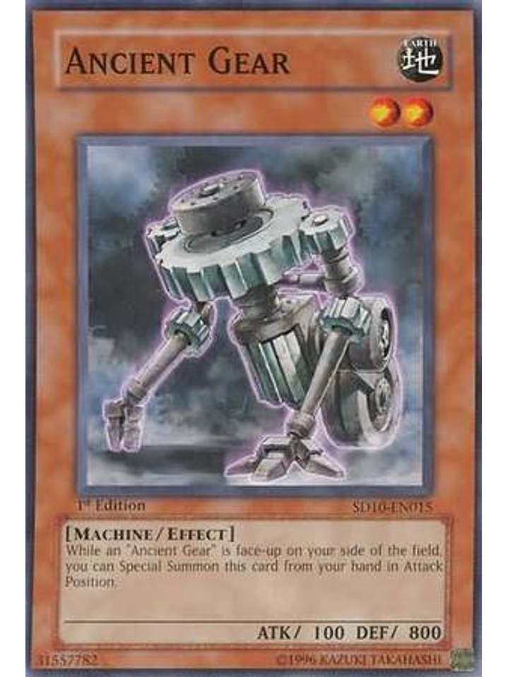 Ancient Gear - SD10-EN015 - Common 1st Edition 1
