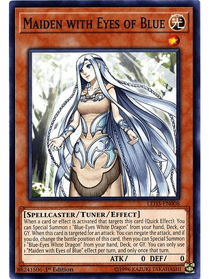 Maiden with Eyes of Blue - LED3-EN008 - Common 1st Edition