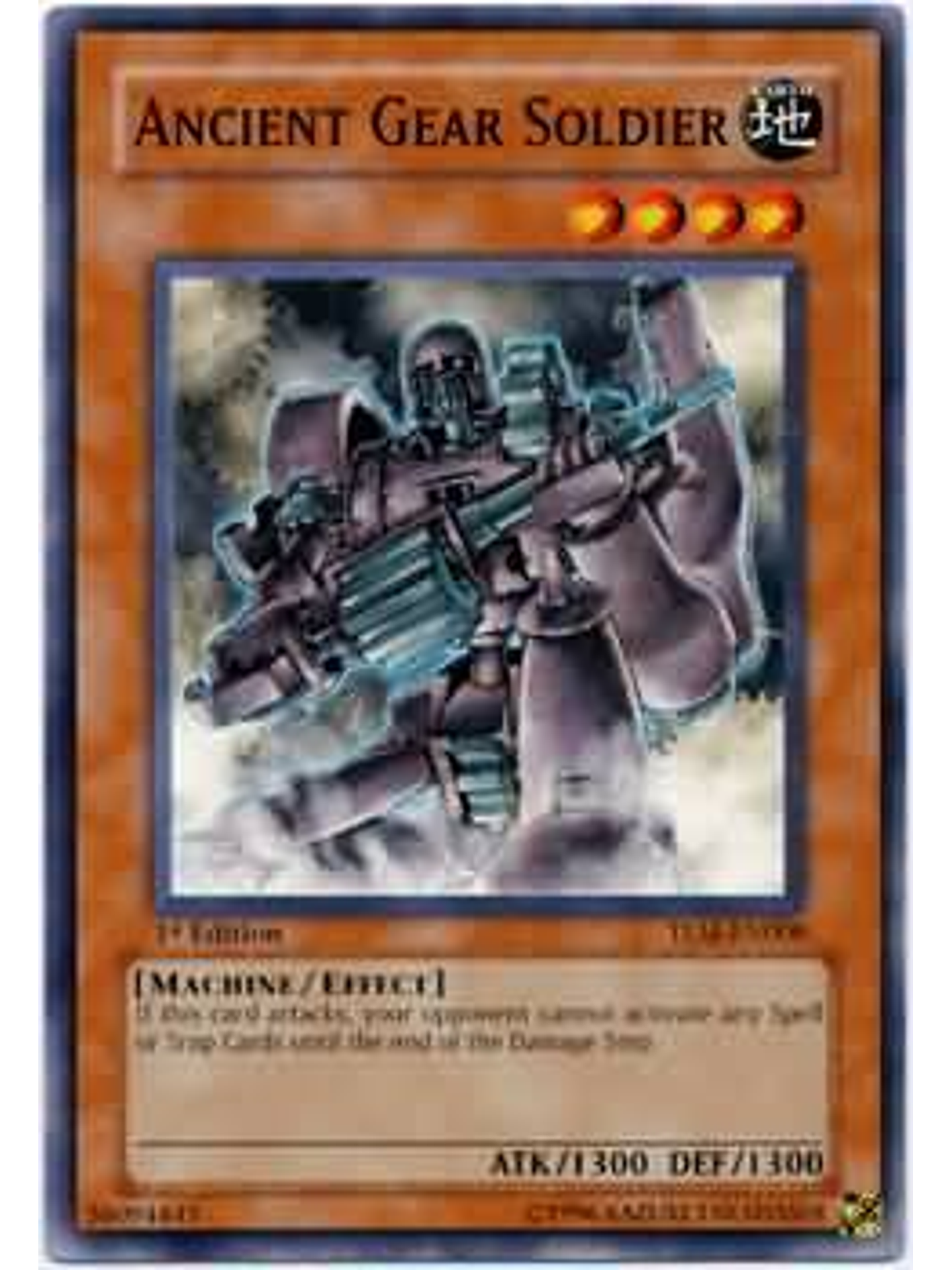 Ancient Gear Soldier - TLM-EN008 - Common 1st Edition 1